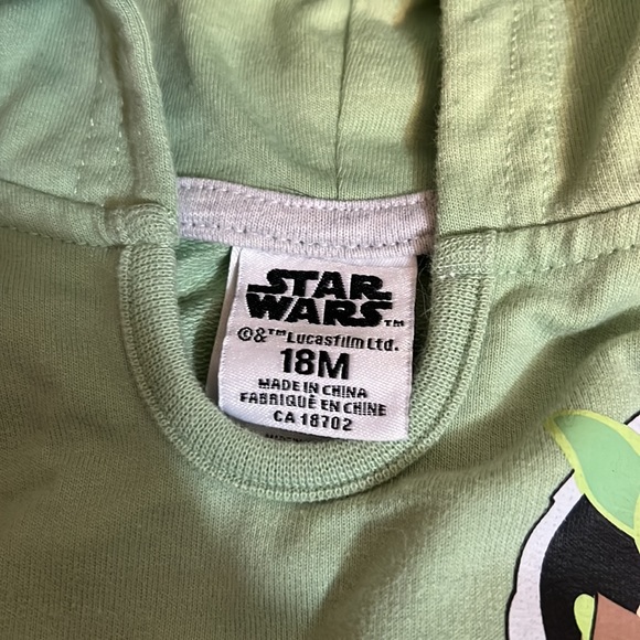 Three peice Baby Grogu set 18mos 2/$25 - Picture 5 of 6